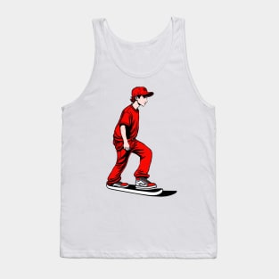 Skateboarder Tank Top